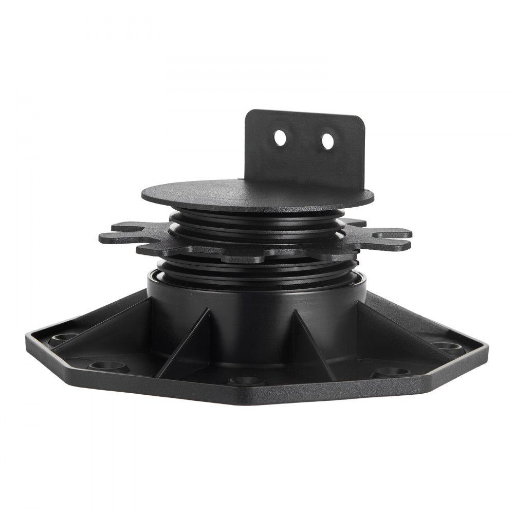 VEVOR Deck Blocks 24 PCS, 2000lbs / 907.18kg Load Capacity Deck Support Plastic Pedestal Paver, Raising 1.18 - 2.36 inch / 30 - 60 mm, Height Adjustable Shed Foundation Base for Wood Concrete Metal