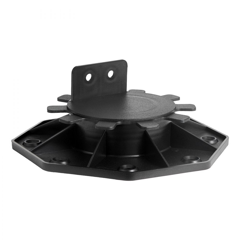 VEVOR Deck Blocks 24 PCS, 2000lbs / 907.18kg Load Capacity Deck Support Plastic Pedestal Paver, Raising 1.18 - 2.36 inch / 30 - 60 mm, Height Adjustable Shed Foundation Base for Wood Concrete Metal