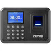 VEVOR Time Clock, Fingerprint Time Clocks for Employees Small Business, Biometric Time Clock with USB Drive,  Automatic Punch In/Out, No Monthly Fees
