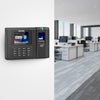 VEVOR Time Clock, Fingerprint Time Clocks for Employees Small Business, Biometric Time Clock with 5 RFID Cards & USB Drive,  Automatic Punch In/Out, No Monthly Fees