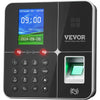 VEVOR Time Clocks for Employees Small Business with Face, Fingerprint, RFID and PIN Punching in One, Biometric Time Clock with 5 RFID Cards & USB Drive, Automatic Punch In/Out, No Monthly Fees