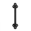 VEVOR Barn Door Handle, 9 in Rustic Fence Gate Handle, Rust-Resistant Coating, Heavy Duty Carbon Steel Outdoor Gate Handles, Easy to Install, Metal Sliding Door Pulls for Garage Shed Closet Pantry