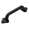 VEVOR Barn Door Handle, 9 in Rustic Fence Gate Handle, Rust-Resistant Coating, Heavy Duty Carbon Steel Outdoor Gate Handles, Easy to Install, Metal Sliding Door Pulls for Garage Shed Closet Pantry