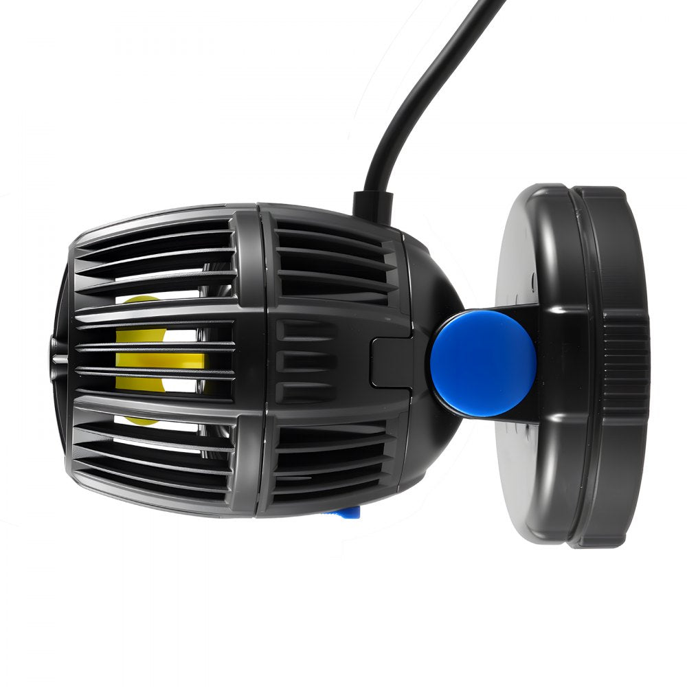 VEVOR Aquarium Wave Maker, 10W, 1057 GPH Quiet and Strong DC Powerhead, Adjustable Fish Tank Circulation Pump with Controller, Strong Magnetic Base, 360° Rotating Wavemaker, for Freshwater Saltwater