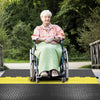 VEVOR Rubber Cable Guard, 5-Channel, 22000 lbs per Axle Load Capacity, Durable Cord Protection Ramp with Hinged Lid for Driveway, Speed Control, and Accessibility Compliance for Both Indoor & Outdo