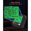 VEVOR Outlet Tester, Electrical GFCI Trip Tester, LCD Display Receptacle Detector for 7 Common Wiring Faults, 3 Prong Socket Detector with Auto Shutoff & Low Battery Indicator, CAT II 300V Rating