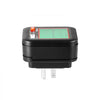 VEVOR Outlet Tester, Electrical GFCI Trip Tester, LCD Display Receptacle Detector for 7 Common Wiring Faults, 3 Prong Socket Detector with Auto Shutoff & Low Battery Indicator, CAT II 300V Rating