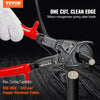 VEVOR Ratcheting Cable Cutter, 10" Wire Cutter Heavy Duty with Gloves, Strong Silicon-Manganese Spring Steel Blade-for Cutting Up to  240 mm² /473 MCM  Electrical Wire