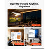 VEVOR Projector Screen with Stand, 100 Inch 4:3 4K 1080P HD Movie Screen, 170° Wide Viewing, Wrinkle-Free Projection Screen with Stable Tripod & Portable Bag for Home Theater, Immersive Movie Nights