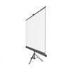VEVOR Projector Screen with Stand, 120 Inch 4:3 4K 1080P HD Movie Screen, 170° Wide Viewing, Wrinkle-Free Projection Screen with Stable Tripod & Portable Bag for Home Theater, Immersive Movie Nights