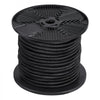 VEVOR 1/4 inch Bungee Cord, 120 ft/36 m Spool Heavy Duty Bungee Straps, 100% Stretch Elastic Bungee Rope for Cargo, Tarps, Camping, Kayak Deck and Crafting, Black
