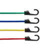 VEVOR 32 Piece Bungee Cords Assortment, 8 mm Heavy Duty Bungee Straps with A3 Steel Hooks, Including 10", 24", 32", 40", 48", Bungee Ropes Set with Portable Storage Bag, 4 Clips & Canopy Ties