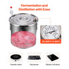 VEVOR Alcohol Still, 5 Gal / 19 L Stainless Steel Water Alcohol Distiller with Copper Coil, Home Brewing Refining Fermentation Kit with Thermometer & Pump, for Wine Whisky Brandy, Silver