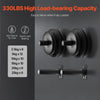 VEVOR Wall Mounted Weight Plate Holder, Weight Rack Storage for 2-Inch Weight Plates, 330 lbs Load Capacity Weight Storage Rack, Heavy Duty Iron Home Gym Organizer, 4 Pack, Mounting Hardware Included