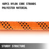 Polyester Rope 7/16" x 150', Load and Pulling Rope, 8400lbs Breaking Strength