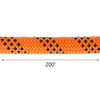 Polyester Rope 9/16" x 200', Load and Pulling Rope, 8600lbs Breaking Strength(Not suitable for rocking climbing, mountain climbing, hanging people, etc.)