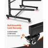 VEVOR Kayak Storage Rack for 2 Kayaks, Holds 175 lbs, Heavy Duty Adjustable Freestanding Stand with Lockable Wheels for Indoor Outdoor Garage Shed Dock, Holder for Canoe, SUP, Surfboard & Paddleboard