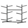 VEVOR Kayak Storage Rack for 6 Kayaks, Holds 400 lbs, Heavy Duty Freestanding Stand for Indoor Outdoor Garage Shed Dock, Storage Rack Stand Holder for Canoe, Small Boat, SUP, Surfboard & Paddleboard