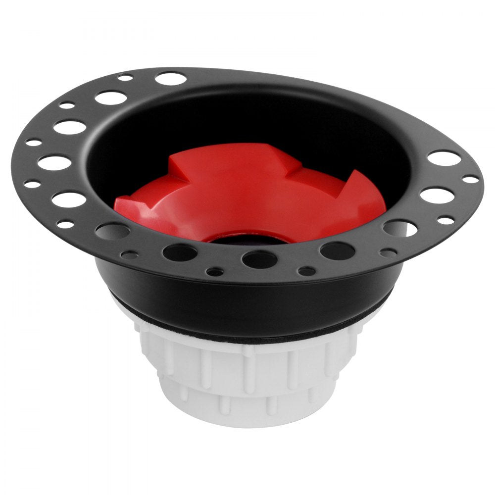 VEVOR PVC Freestanding Tub Drain Kit, 2 Brass Tail Pipes, Bathtub Drain Rough-in Kit, with PVC Adapter of Tailpiece, Compatible with Freestanding Bathtubs, Floor Mounted Bathtubs and Island Bathtubs