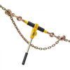 VEVOR Ratchet Chain Binder, 5/16 in x 14 ft G80 Chains, 8000 lbs Working Load of Ratchet Load Binder, Chains and Binders Set, Tie Down Hauling Chain Binders for Hauling, Towing, Logging (2 Sets)