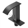 VEVOR Touchless Bathroom Sink Faucet, Automatic Motion Sensor Waterfall Restroom Toilet Faucet with Hole Cover Plate, Battery Operated,Hot/Cold Water for 9/16 in Pipe Commercial Lavatory,Matte Black