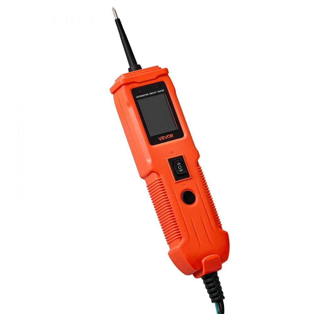 VEVOR Automotive Circuit Tester Kit, 8 - 35 DCV Power Circuit Probe Tester with TFT Color Display and Lighting, 2-in-1 Electrical Automotive Power Tester Probe with 19.7 ft / 6 m Extension Cable
