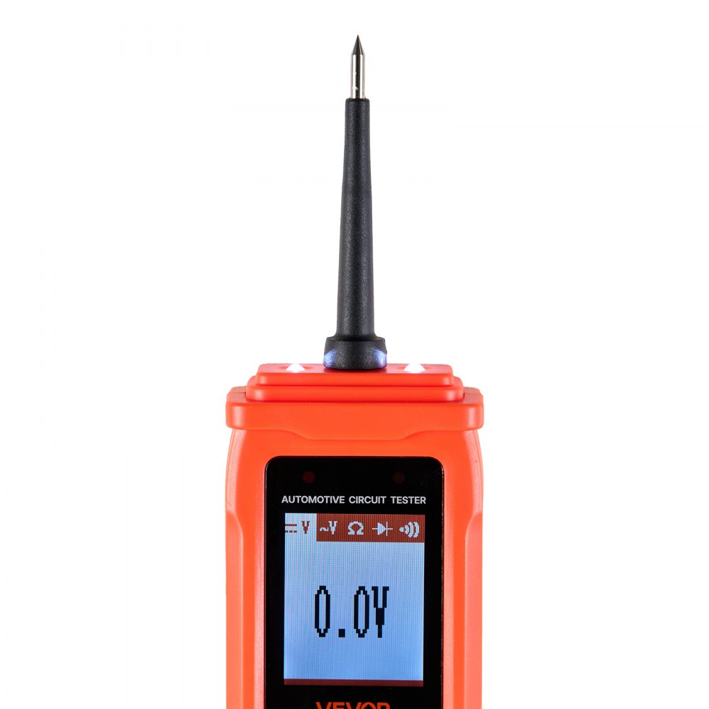 VEVOR Automotive Circuit Tester Kit, 8 - 35 DCV Power Circuit Probe Tester with TFT Color Display and Lighting, 2-in-1 Electrical Automotive Power Tester Probe with 19.7 ft / 6 m Extension Cable