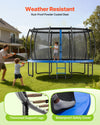 Weather resistant (rust-proof powder coated steel graphic)