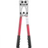 VEVOR Battery Cable Lug Crimping Tool, 10-1/0 AWG with Heavy Duty Wire Lugs, with 60PCS Aluminum Ring Connectors Terminals 6 Wire Sizes Crimping Die Aluminum Terminal Battery Lug Crimper