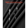 VEVOR Black Tablecloths for Rectangle Tables, 6 Pack, 70 x 120 Inches, Reusable and Machine Washable Table Clothes, Wrinkle-Resistant Polyester Fabric Table Covers for Wedding, Party, Banquet