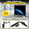 VEVOR Backdrop Banner Stand 8 x 8 Ft Adjustable Heavy Duty Background Stand with 1 Carrying Bag, Backdrop Stand for Parties Wedding Photo Booth Trade Show