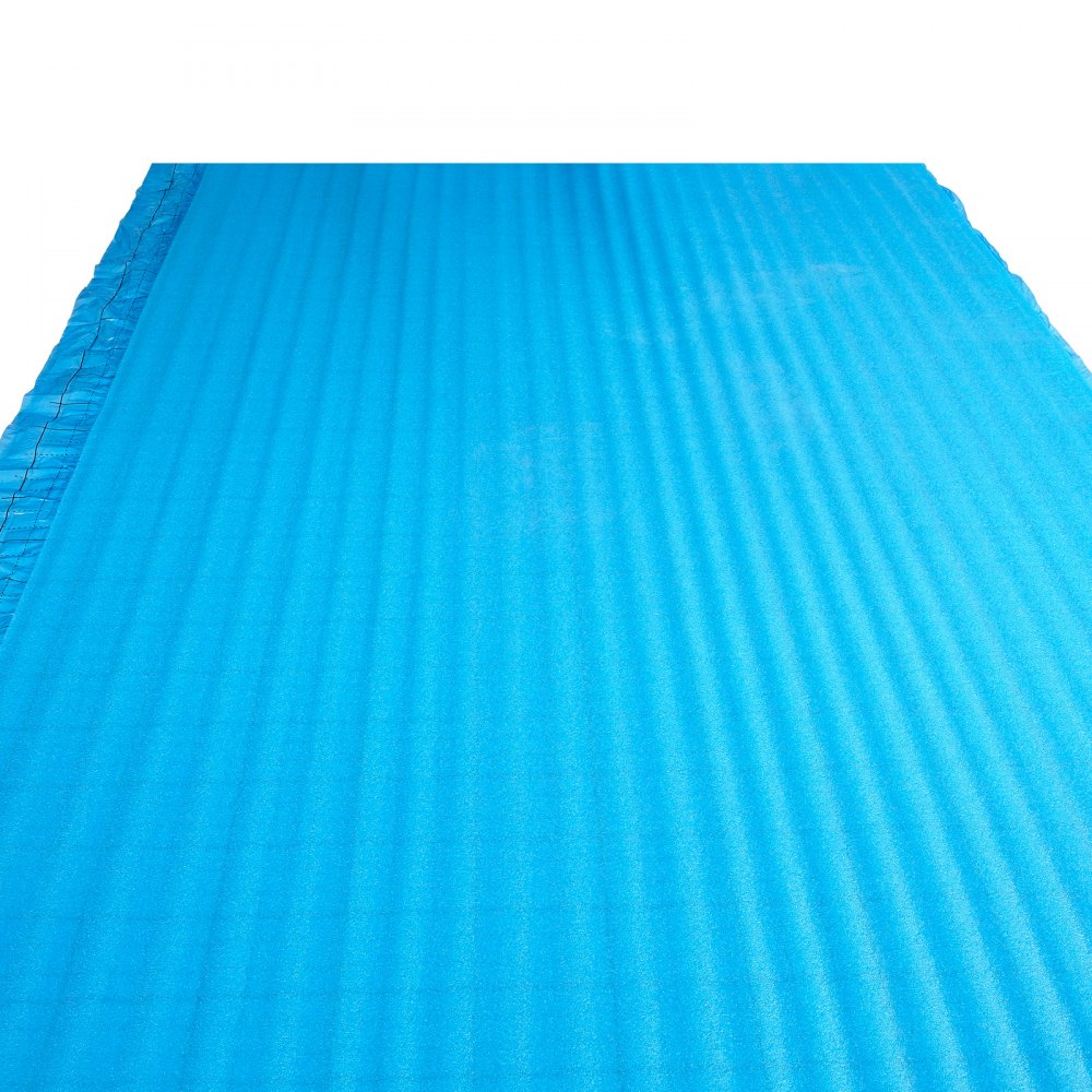 VEVOR Floor Underlayment 200 sq. ft/Roll, 3-in-1 3 mm Thick Flooring Padding with Tape & Vapor Barrier, Heavy Duty EPE Foam with Blue PE, Soundproofing and Noise Reduction,for Laminate Wood Floors