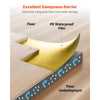 VEVOR Floor Underlayment 200 sq. ft/Roll, 3-in-1 3 mm Thick Flooring Padding with Tape & Vapor Barrier, Heavy Duty EPE Foam with Gold PE, Soundproofing and Noise Reduction, for Laminate Wood Floors