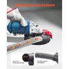 VEVOR Grinding Dust Shroud for Angle Grinder, Universal 4-5 in, Surface Grinder Dust Shroud with 6 Clamping Washers, Connect to Vacuum Cleaner, Suitable for Grinding Wood Concrete Wall Stone