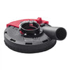 VEVOR Grinding Dust Shroud for Angle Grinder, Universal 4-5 in, Surface Grinder Dust Shroud with 6 Clamping Washers, Connect to Vacuum Cleaner, Suitable for Grinding Wood Concrete Wall Stone