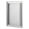 VEVOR BBQ Access Door, 16W x 22H Inch Single Outdoor Kitchen Door, Stainless Steel Flush Mount Door, Wall Vertical Door with Handle, for BBQ Island, Grilling Station, Outside Cabinet