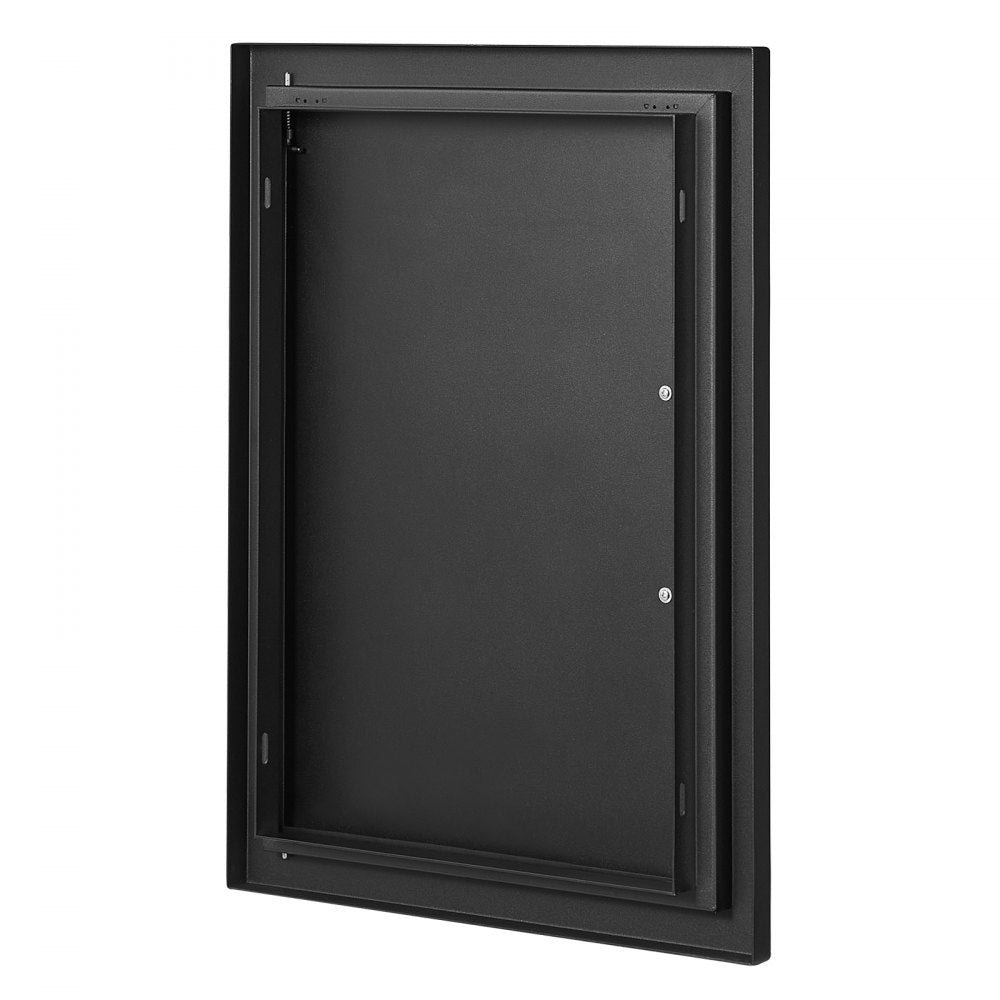 VEVOR BBQ Access Door, 16W x 22H Inch Single Outdoor Kitchen Door, Cold Plate Flush Mount Door, Wall Vertical Door with Handle, for BBQ Island, Grilling Station, Outside Cabinet