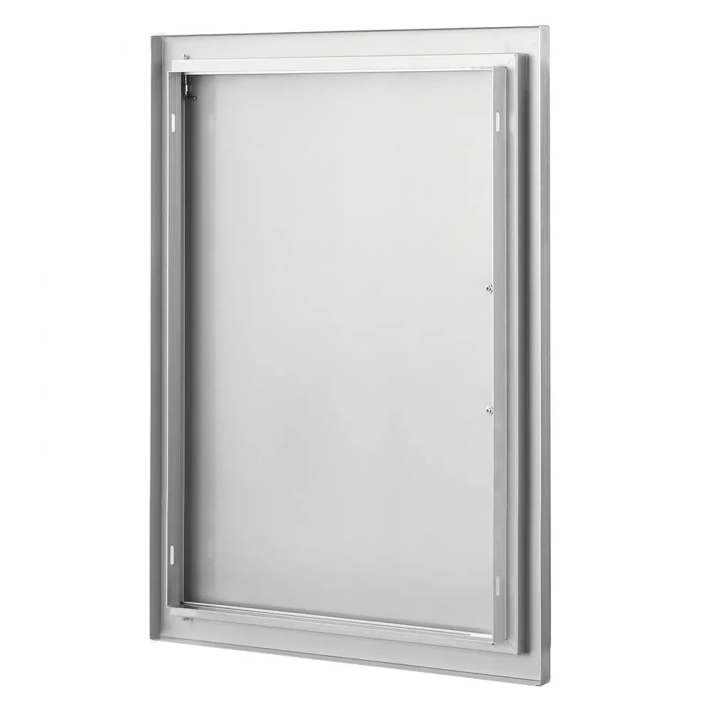 VEVOR BBQ Access Door, 20W x 27H Inch Single Outdoor Kitchen Door, Stainless Steel Flush Mount Door, Wall Vertical Door with Handle, for BBQ Island, Grilling Station, Outside Cabinet
