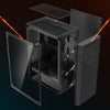 VEVOR PC Gaming Case, Mid-Tower, Computer Case with High-Airflow Tempered Glass Panel, Dust Filter, 3 x 120 mm ARGB Fans, Easy Cable Management, for GPU up to 320 mm in Length, for ATX / M-ATX / ITX