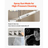 VEVOR Shower Faucet Set, 10 Inch Ceiling Mount Rainfall Shower System with 6 Inch Wall Mount Head and 2 in 1 Handheld Spray, Rotatable 3-Function Dual Rain Head Brass Valve & Trim Kit, Brushed Nickel