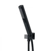 VEVOR Shower Faucet Set, 10 Inch Ceiling Mount Rainfall Shower System with 6 Inch Wall Mount Head and 2 in 1 Handheld Spray, Rotatable 3-Function Dual Rain Head Brass Valve and Trim Kit, Matte Black