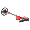 VEVOR Metal Detector, 6", Lightweight Metal Detector with LCD Display, IP68 Waterproof Search Coil, Adjustable 22.8"-33.8" High Accuracy Gold Detector, Easy to Use, for Detecting Gold Treasure Hunting