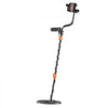 VEVOR Metal Detector for Adults, 10", Professional High Accuracy Gold Detector, IP68 Waterproof Search Coil with Display, Headphones, 5 Modes, Adjustable Length, for Detecting Gold Treasure Hunting