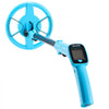 VEVOR Metal Detector, 4", Lightweight Metal Detector with LCD Display, 6" IP68 Waterproof Search Coil, Adjustable 25.6"-36.6" High Accuracy Gold Detector, Easy to Use, for Detecting Gold Exploration