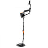 VEVOR Metal Detector for Adults, 8", Professional High Accuracy Gold Detector, IP68 Waterproof Search Coil with Display, Headphones, 3 Modes, Adjustable Length, for Detecting Gold Treasure Hunting