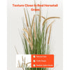 VEVOR Artificial Grass Plant, 2 Pack 59 inch Horsetail Reed Grass in Pot, Premium PVC Faux Fake Greenery Shrubs Plant for Indoor Outdoor House Home Garden Office Room Décor, Housewarming, Green
