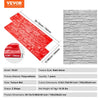 VEVOR Concrete Stamps Mat, 28 x 12 x 0.6 in, Concrete Texturing Skin Polyurethane Stamp Stone Tile Texture Mat, Slate floor Imprint Seamless Stamp Concrete Molds for Outdoor Decorative, Red