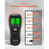 VEVOR Stud Finder Wall Scanner, 5 in 1, Electronic Wall Stud Detector with Smart Sensor, High-Definition LCD Display and Audio Alarm, for the Center and Edge of Metal, AC Wire, Joists, Pipes, Black