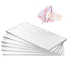 VEVOR Cutting Plates, 6 Pcs, 6.69 x 3.15 x 0.1 in, Clear Polycarbonate Material, Die Cut Pads Compatible with VEVOR Die Cutting and Embossing Machine KM-1830, for Scrapbooking and Card Making