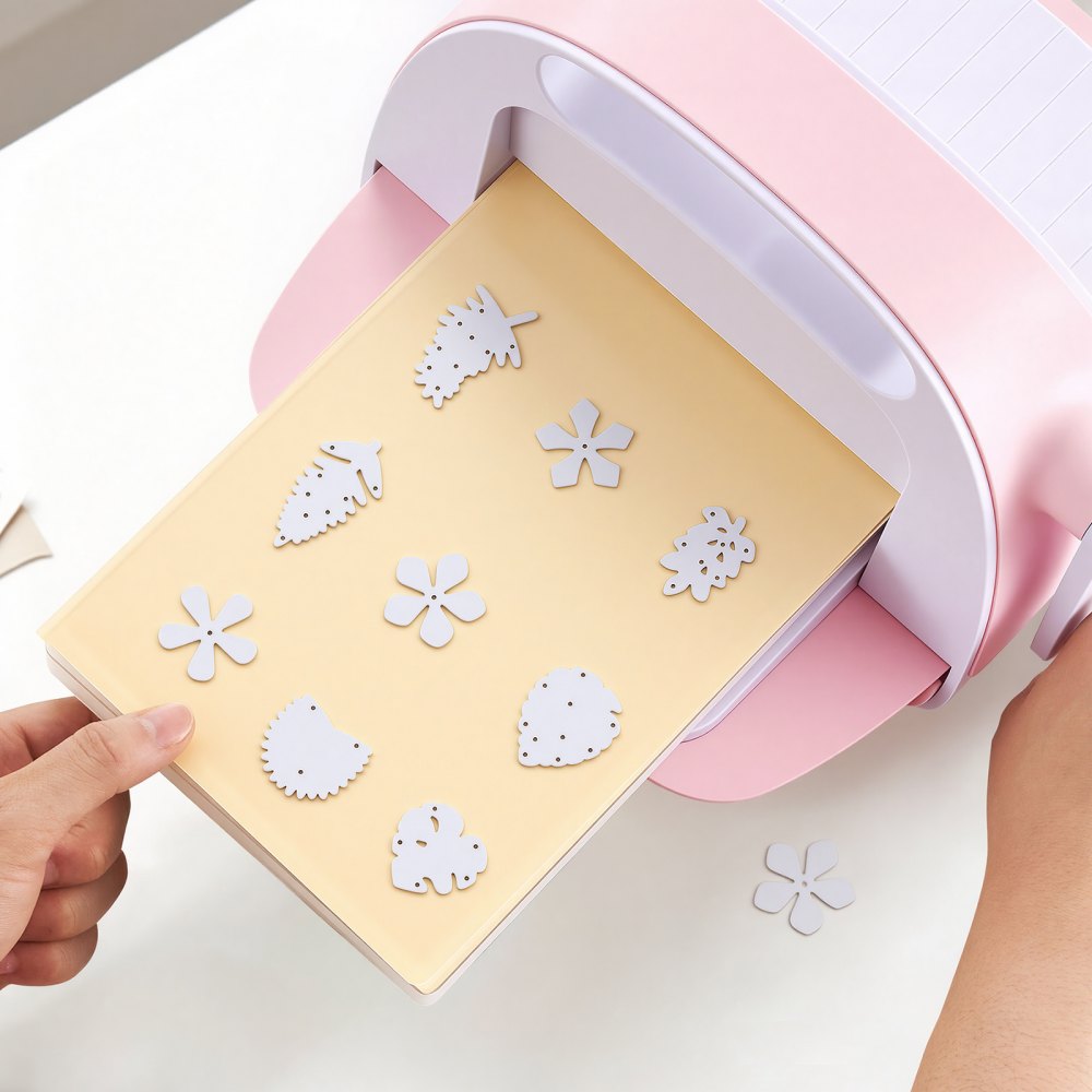 VEVOR Cutting Plates, 6 Pcs, 8.86 x 6.14 in, Clear Polycarbonate Material, Die Cut Pads Compatible with VEVOR Die Cutting and Embossing Machine KM-1860, for Scrapbooking, Card Making, Crafting